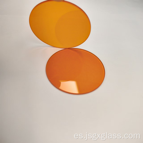 Vidrio de filtro óptico naranja de último diseño CB580 GG590